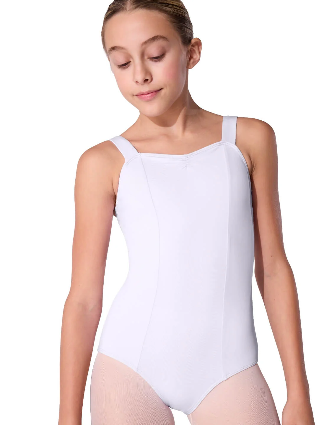 Essentials Wide Strap Tank Leotard - Child - Image 32