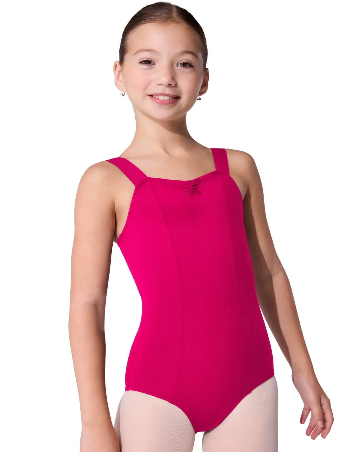 Essentials Wide Strap Tank Leotard - Child - Image 7