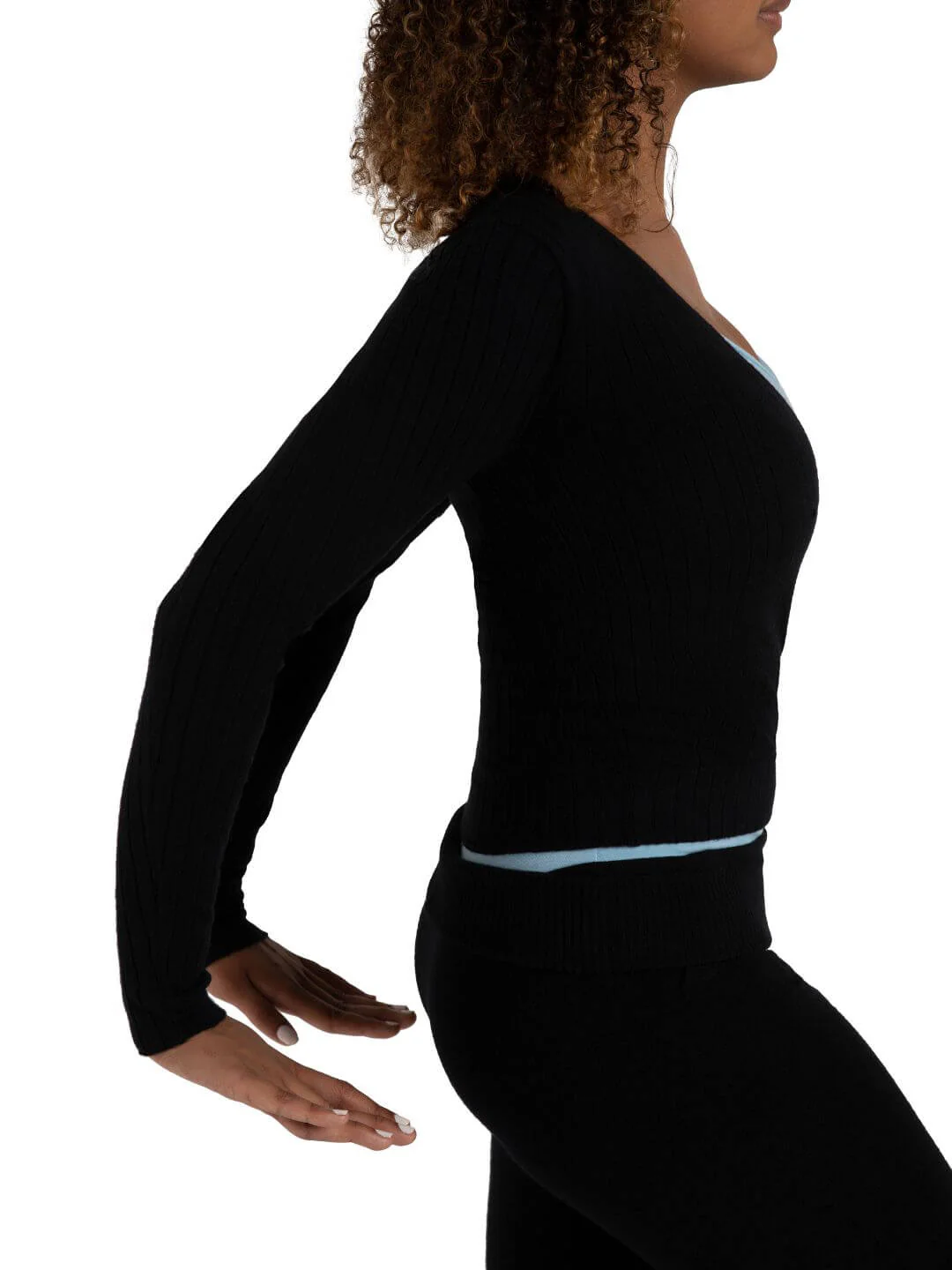 Harmonie Crossover Sweater - Image 3