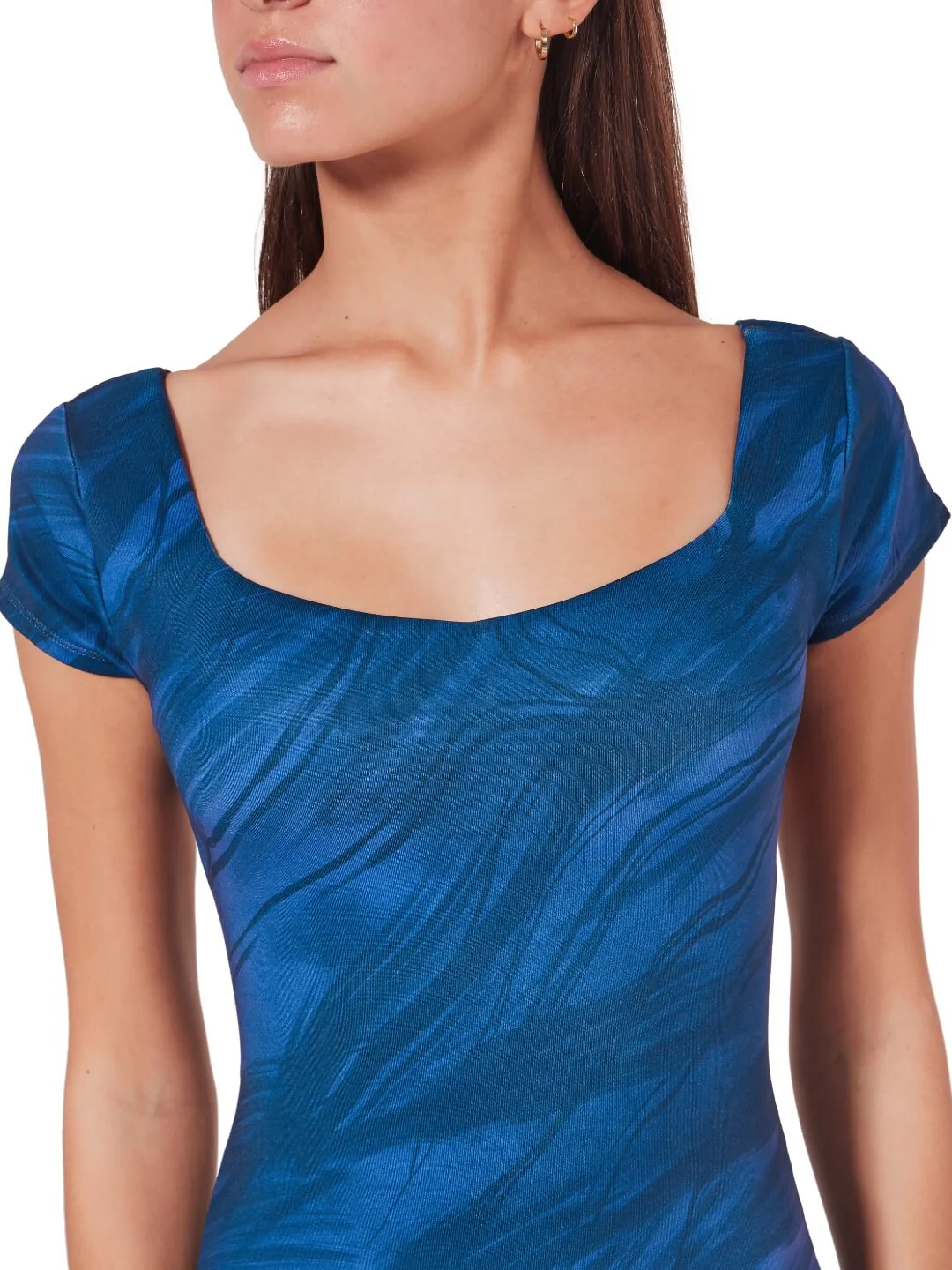 Marbled Haze Portoro Cap Sleeve Leotard - Image 10