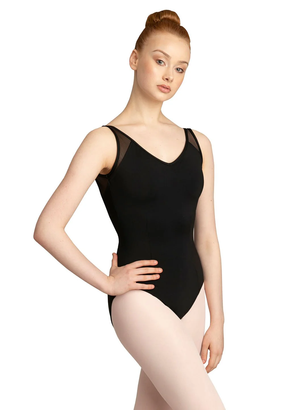 Meryl V-Neck Tank Leotard - Image 3