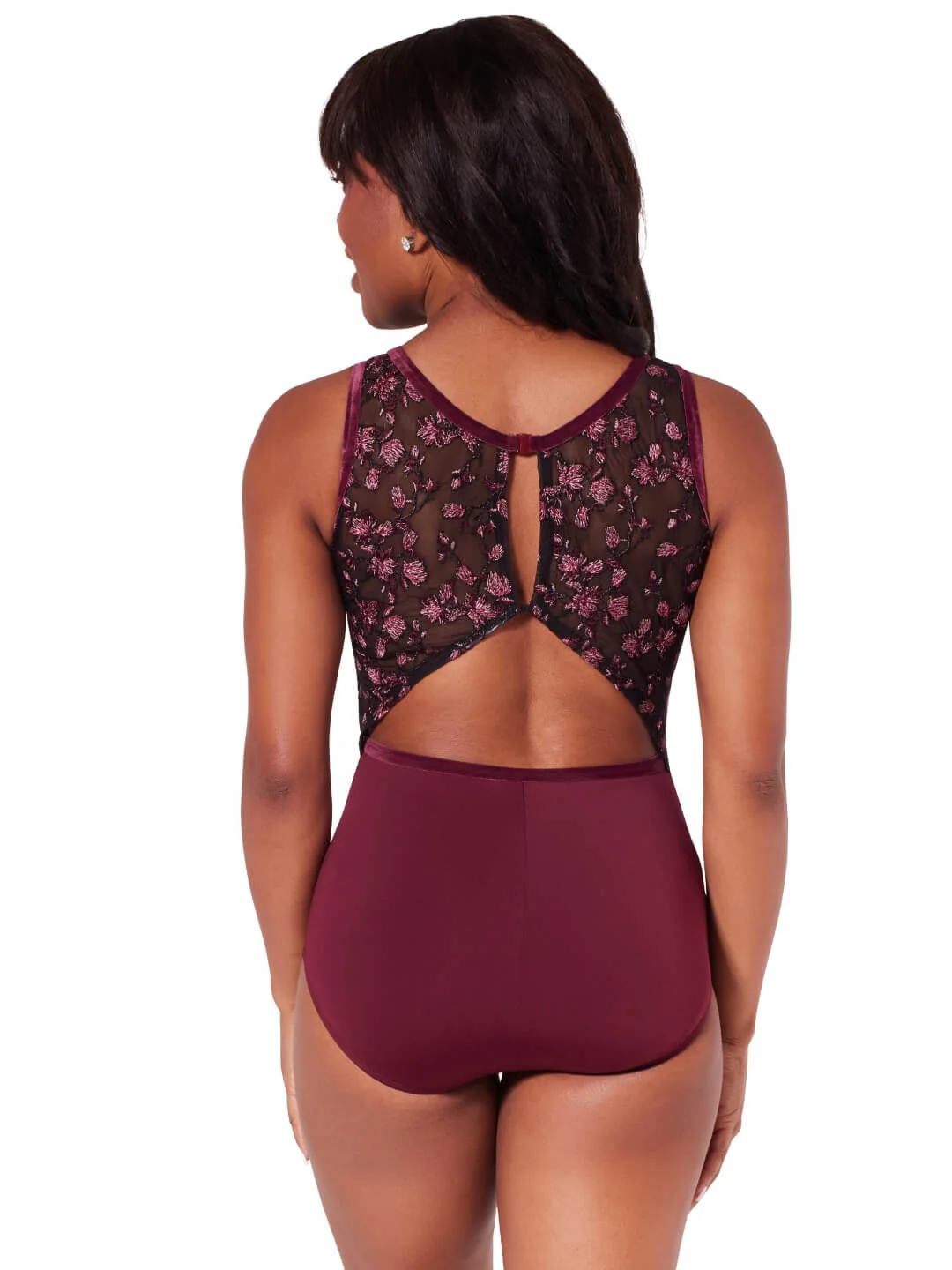 Ornate Romance Allure Mesh Back Leotard - Image 9