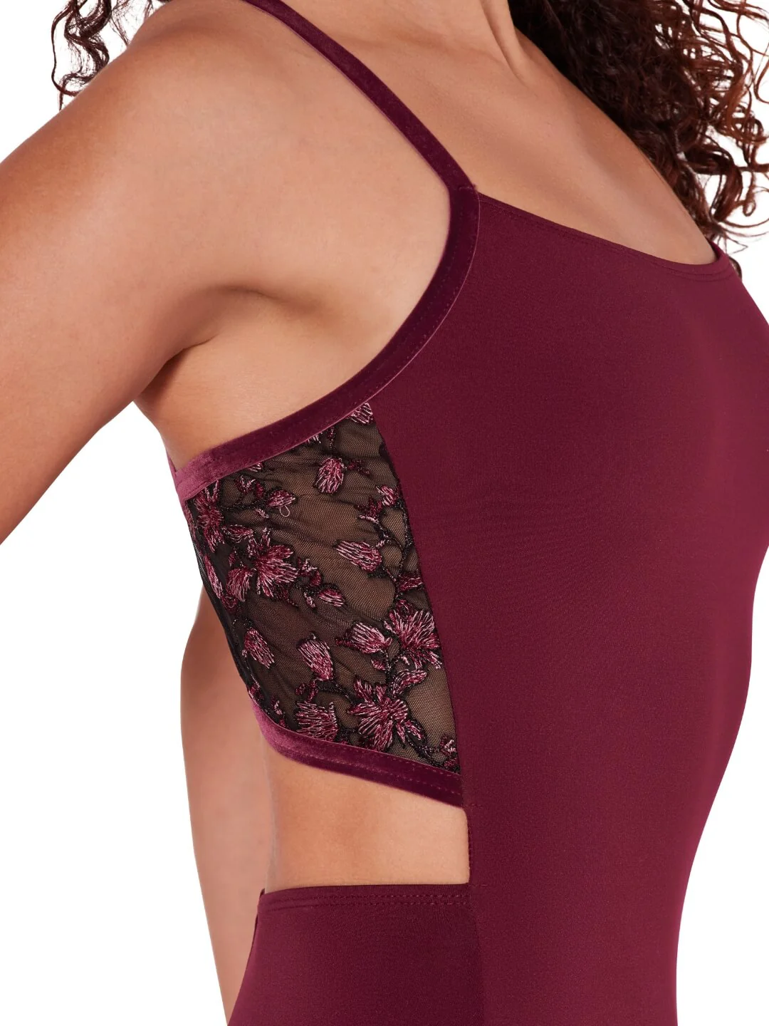 Ornate Romance Charisma Cami Criss Cross Back Leotard - Image 6