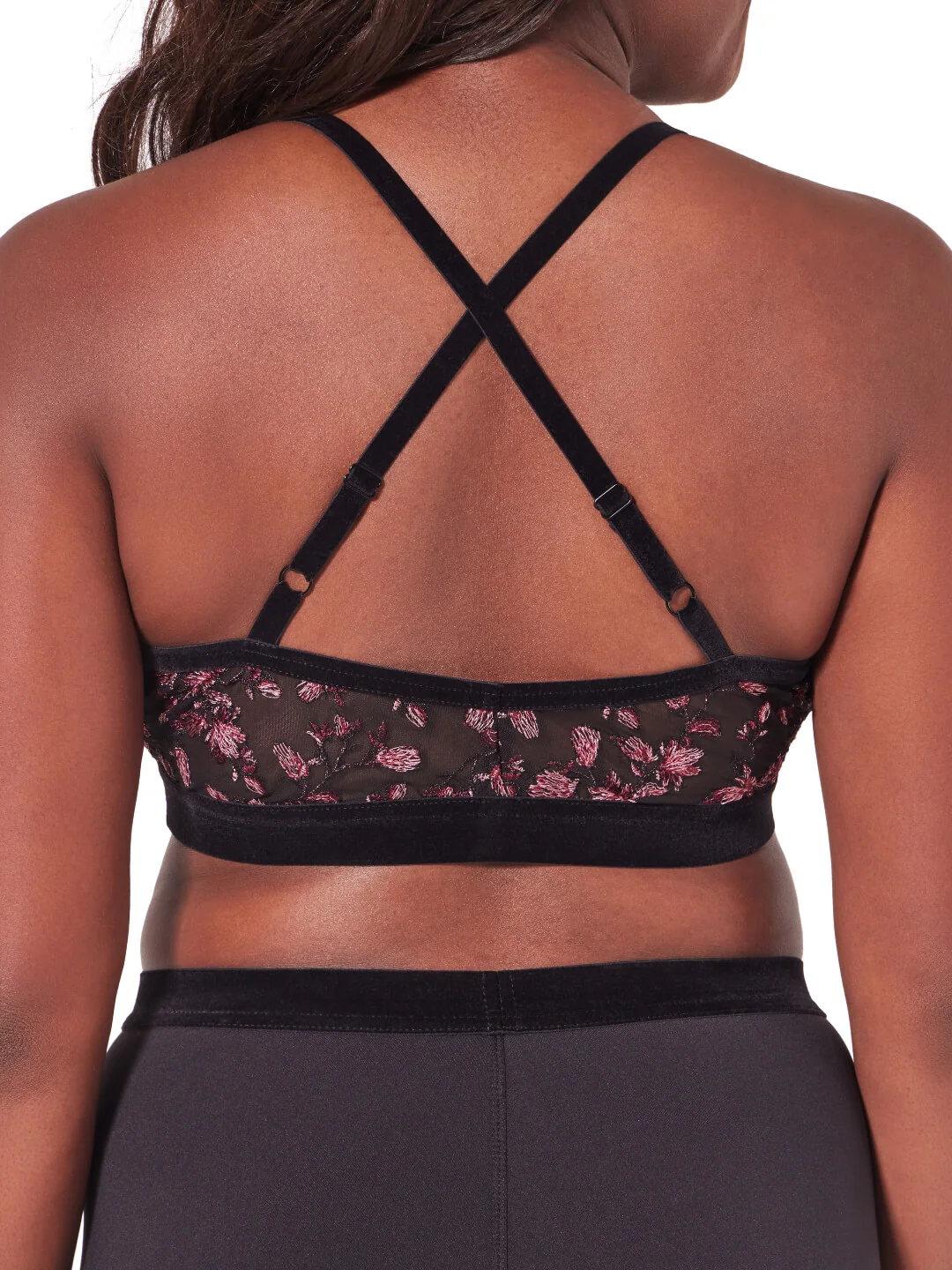 Ornate Romance Fondness Cami Criss Cross Back Bra - Image 4
