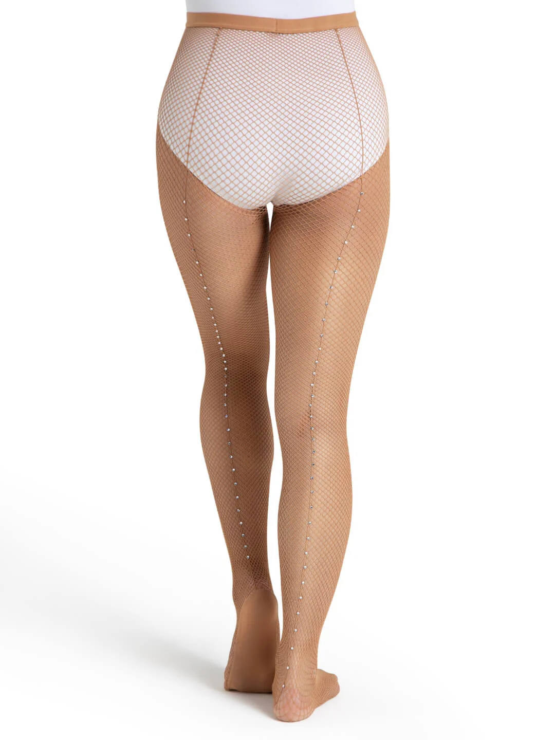 Professional Rhinestone Fishnet Tight - Image 2