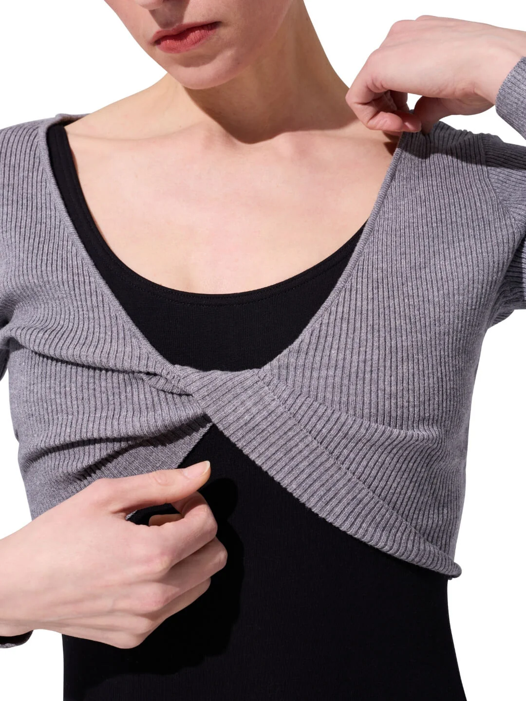 Shrug with Faux Knot - Image 10