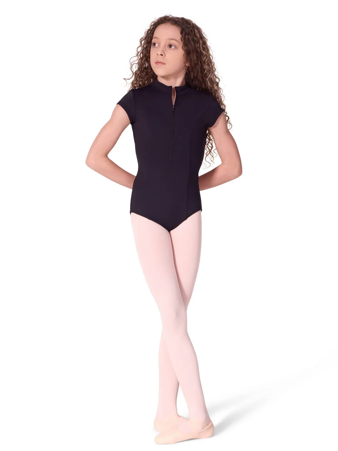 Soft Elegance Short Sleeve Princess Leotard - Tween - Image 4