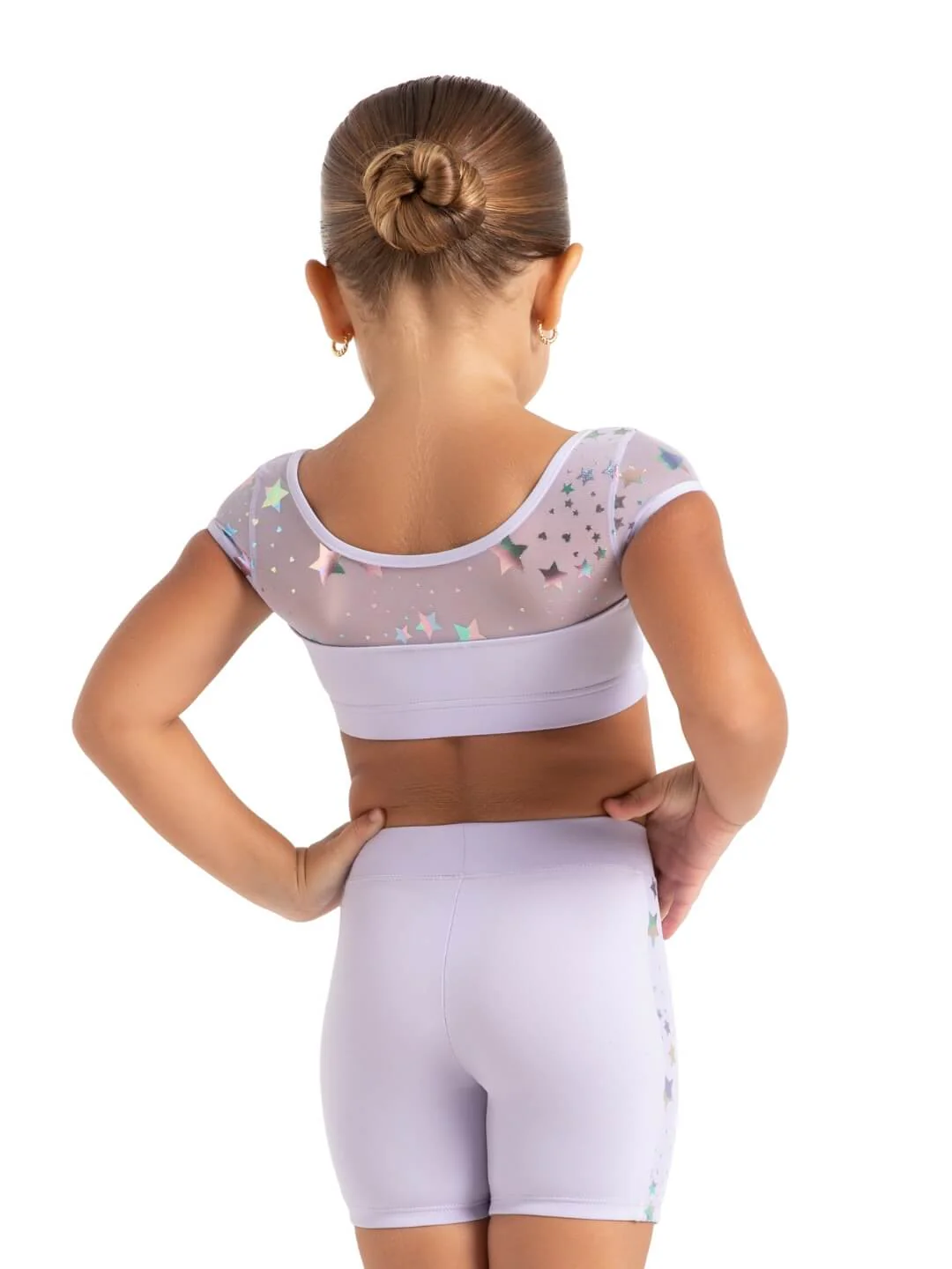 Star Struck Cosmic Crop Top - Girls - Image 4