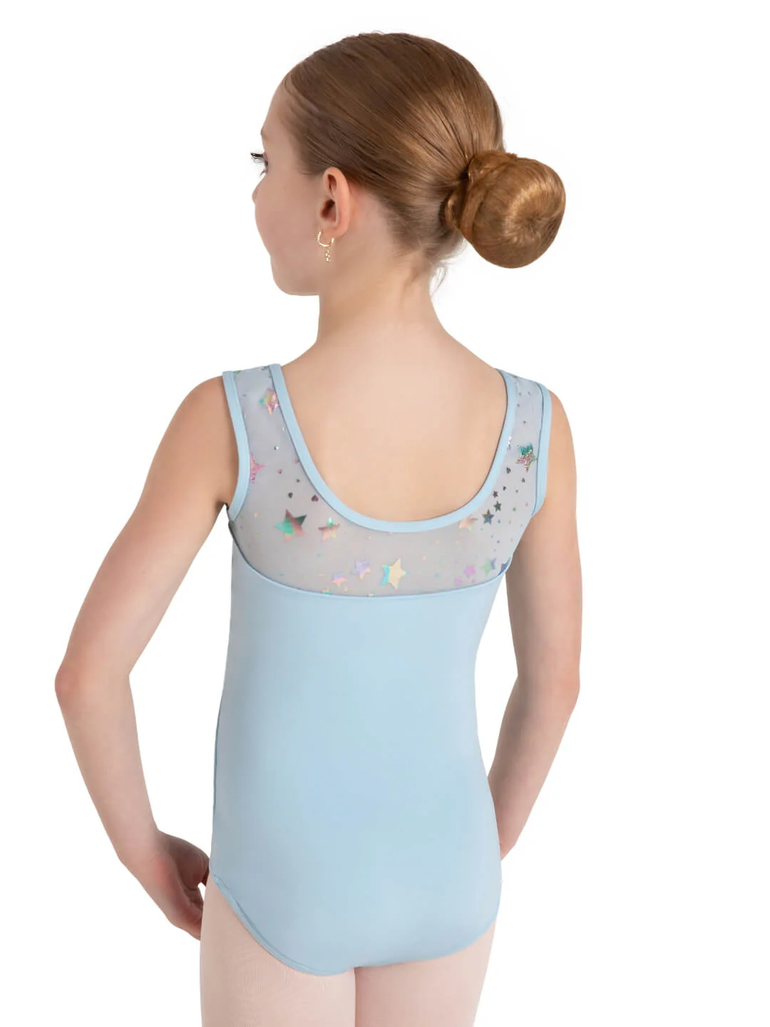Star Struck Mars Mesh Back Leotard - Girls - Image 5