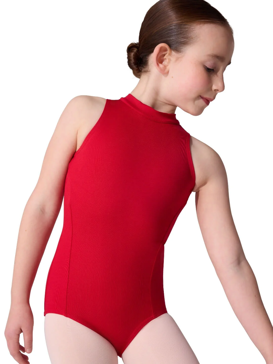 Studio Collection High Neck Leotard - Girls - Image 2