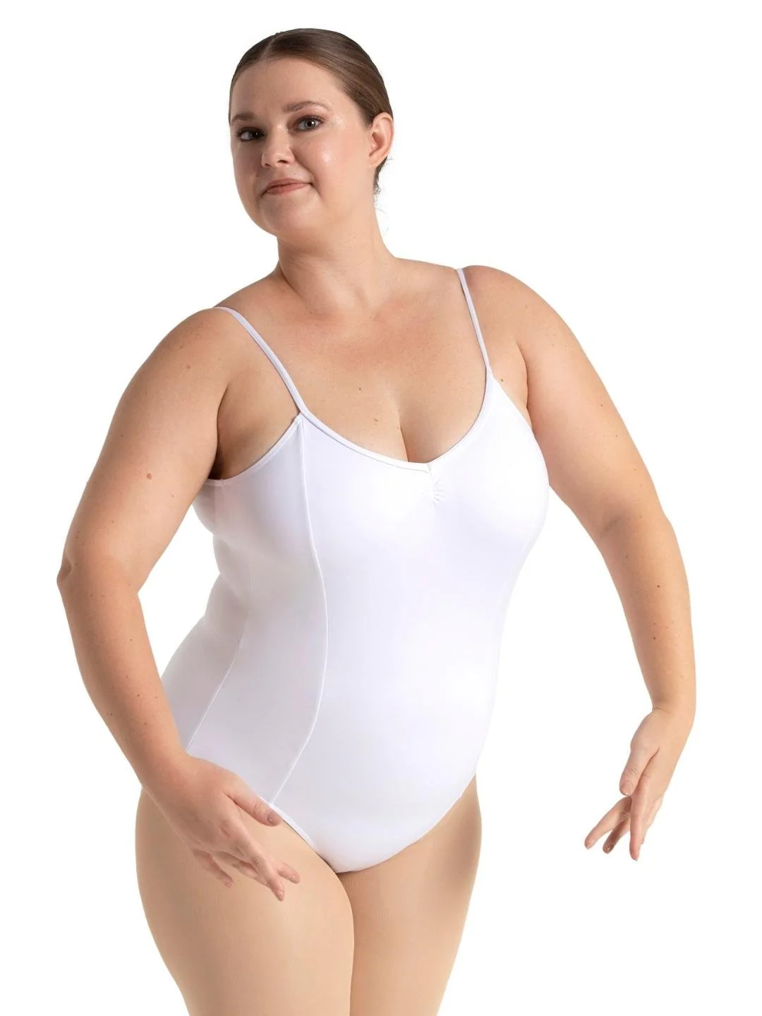 Studio Collection V Neck Camisole Leotard - Image 19