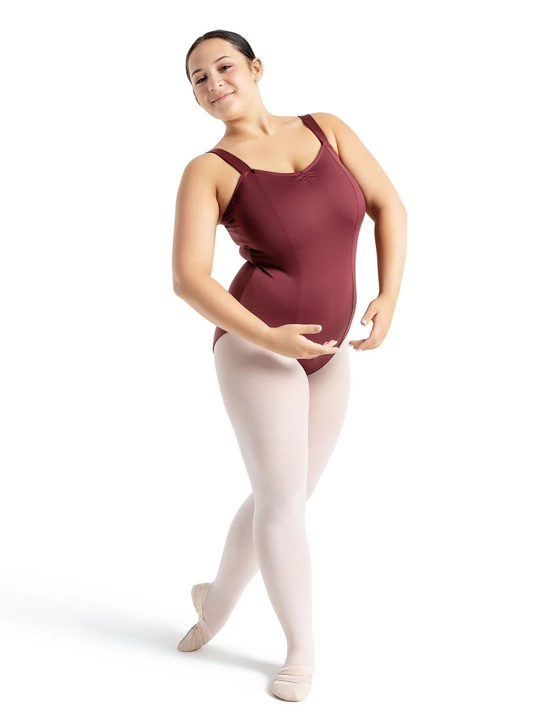Studio Collection Wide Strap Camisole Leotard - Image 22
