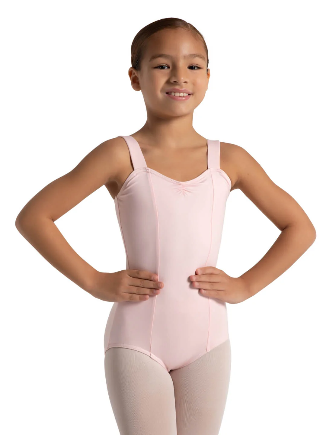 Studio Collection Wide Strap Camisole Leotard - Girls - Image 4
