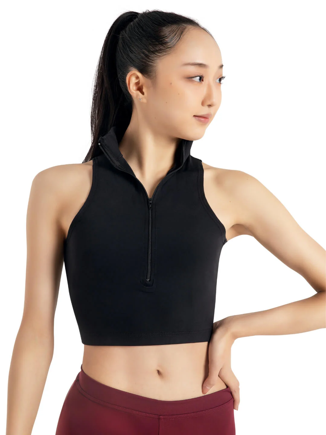 Team Basics Mock Neck Top - Image 6