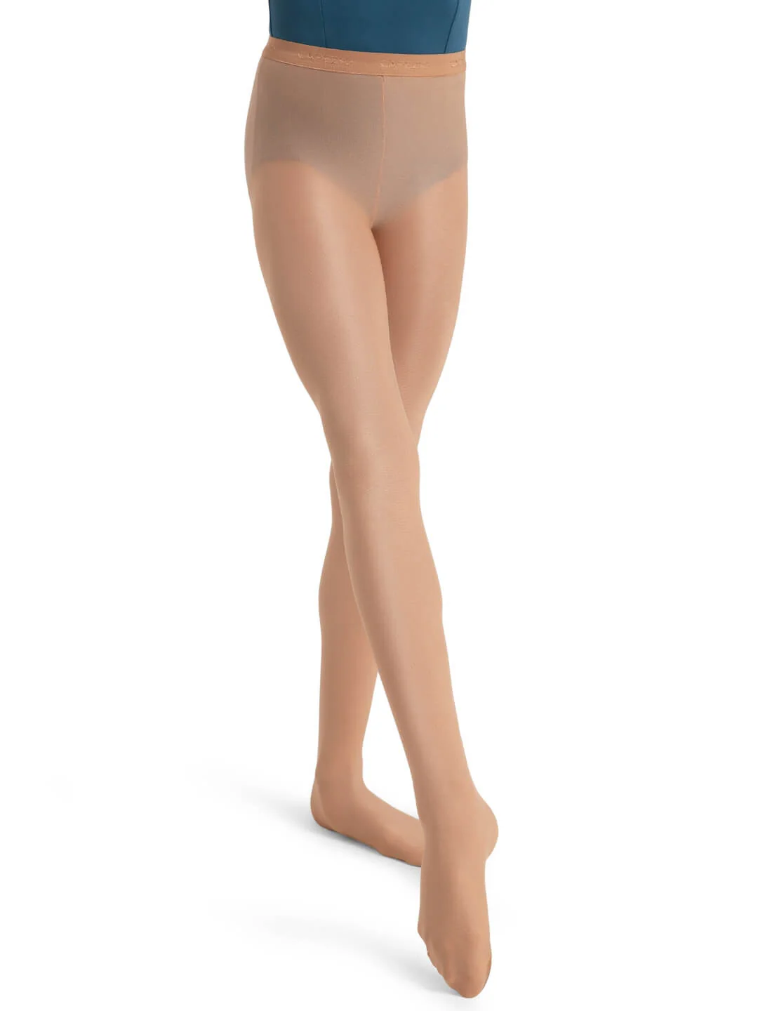 Ultra Shimmery Footed Tight - Child - Image 2