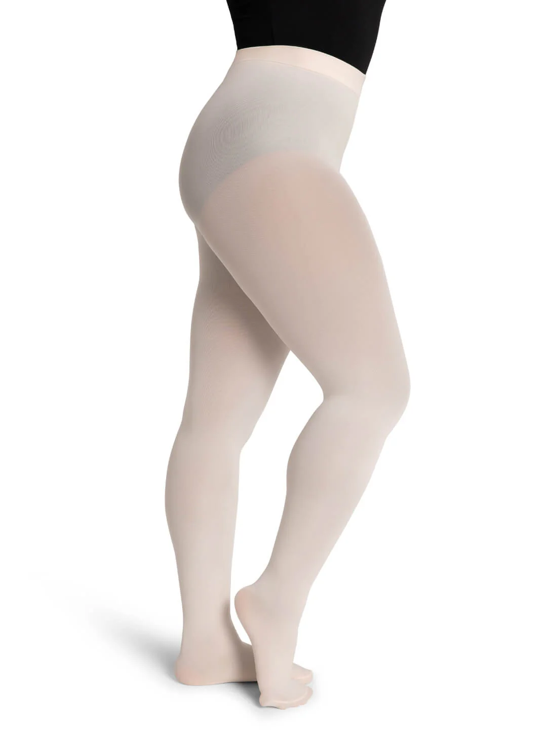 Ultra Soft™ Footed Tight with Self-Knit Waistband - Image 19