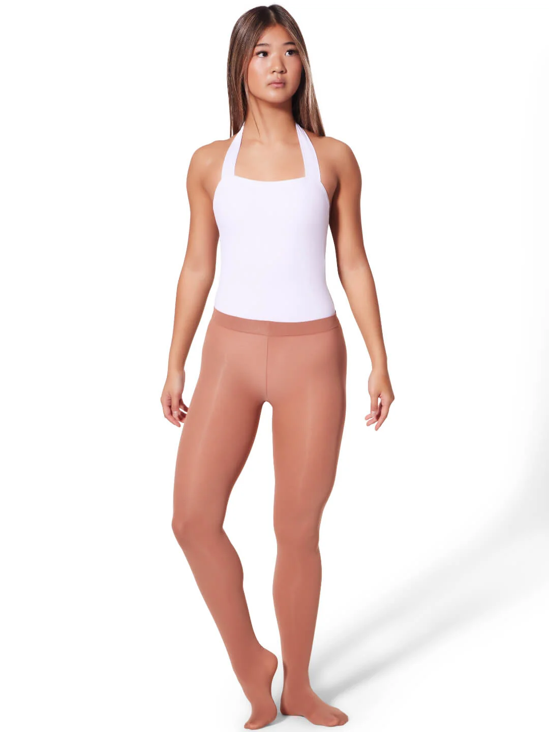 Ultra Soft™ Footed Tight with Self-Knit Waistband - Image 31
