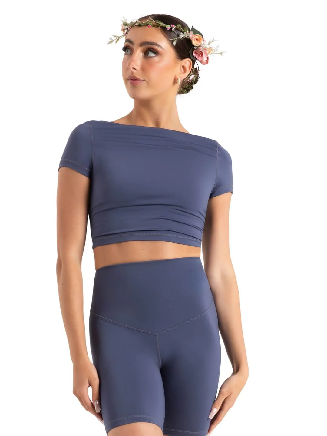 Wildflower Clover Crop Top - Image 5